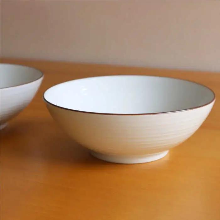 【白山陶器】【定番のシリーズ】白磁千段7寸平鉢 2ピースセット 食器 皿 【波佐見焼】[TA113] 波佐見焼
