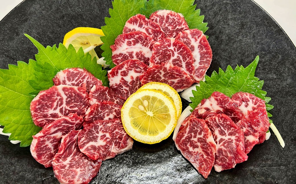 熊本特産肥後馬刺し(霜降り160g)