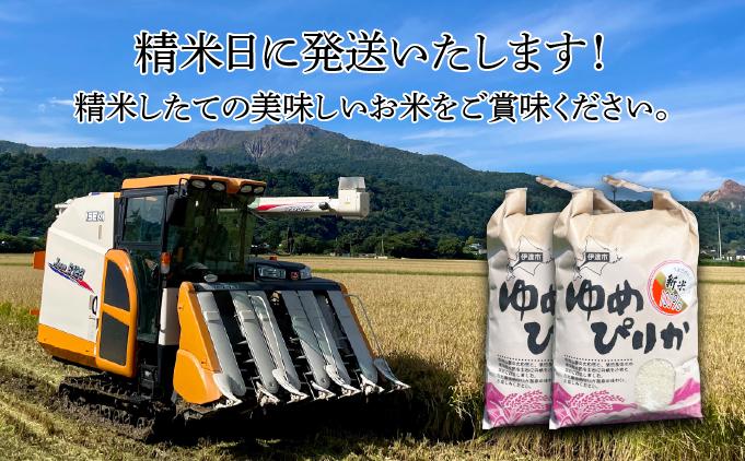 令和7年産 《9月20日発送開始》ゆめぴりか精米 2kg 生産者直送 北海道伊達産 | 北海道のブランド米 もっちり食感 冷めても美味しい 2kg