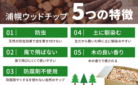 ウッドチップ　1箱(70L)