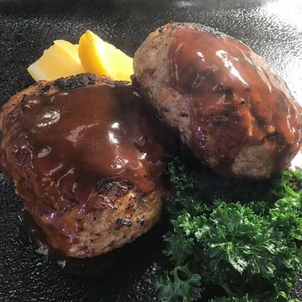 【ふるさと納税】牛肉・豚肉 近江牛 生ハンバーグ (近江牛:鹿児島豚 7：3)1300g (130g×10パック) ソース付