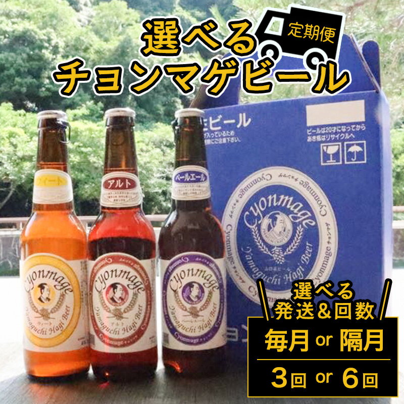 【ふるさと納税】萩の地ビールを堪能！／選べるチョンマゲビール定期便