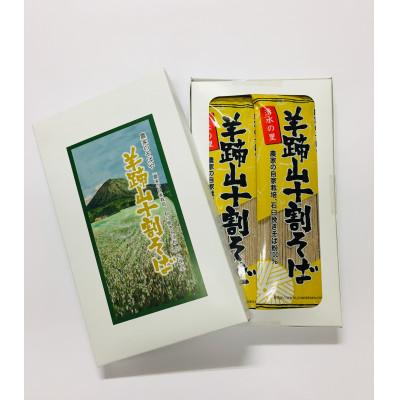 ふるさと納税 倶知安町 【自家栽培・自家製粉】北海道産牡丹そば100%使用 羊蹄山十割そば 180g×4袋　化粧箱入り |  | 01