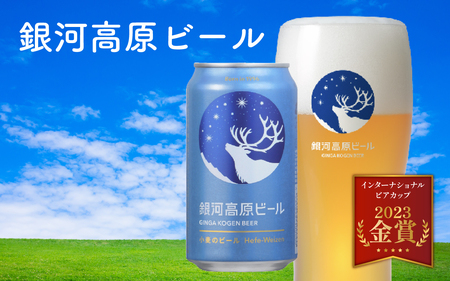 【定期便6回】銀河高原ビール  クラフトビール白ビール 350ml × 48本 × 6ヶ月 | クラフトビール