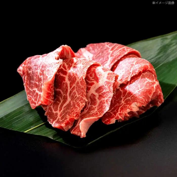 【6回定期便】長崎和牛 焼肉用 赤身スライス600g (モモ・ウデ 各300g)[OCE098]