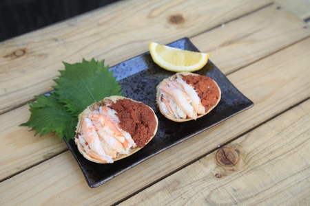 セイコガニ甲羅盛Sサイズ　2個セット