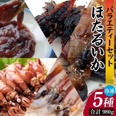 ふるさと納税 香美町 (先行予約)ほたるいかバラエティセット(2027年3月中旬以降発送予定)