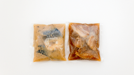 「日本料理ねぎしや」 看板メニュー 2品セット （ 豚の角煮 ・ 鯖の味噌煮 ) 