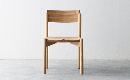 ダイニングチェア KIKORI クリ材 1脚 秋山木工 秋山木工株式会社 木製 椅子 国産 家具 シンプル ナチュラル おしゃれ リビング キッチン 藤枝家具 木工 雑貨 インテリア 静岡県 藤枝市