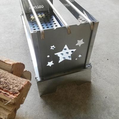 ふるさと納税 守口市 焚き火台　コンロ　艶消し2トーン　囲　cacomi  S  ロング スター　A3ファイル付き |  | 01