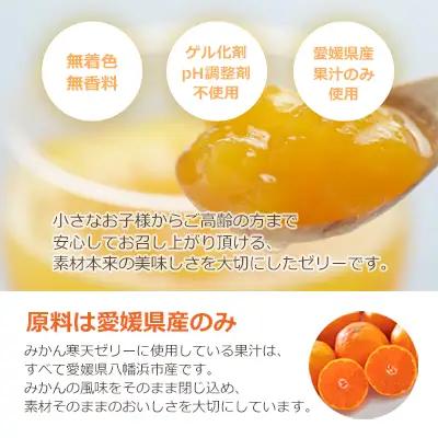 【発送月固定定期便】みかん寒天ゼリー定期便～毎月1品種10本 全12回【H25-147】【4012160】 YWTAP091