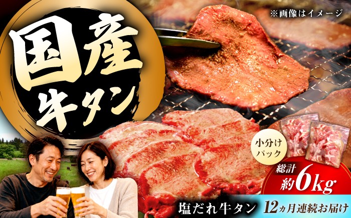 
                  国産牛タン定期便【12回定期便】九州産和牛の牛タン約500g（約250g×2パック）国産 牛タン和牛長与町/岩永ホルモン [EAX087] 国産 牛肉 和牛 タン 牛タン 塩だれ牛タン 塩ダレ 牛たん塩 味付き ぎゅうたん ギュウタン 薄切り スライス 味付き 塩 焼肉 焼き肉 冷凍 焼くだけ 簡単調理 小分け 真空 定期便 ていきびん 定期 毎月 届く
                