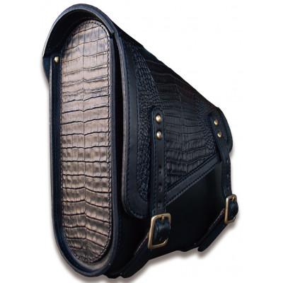 ふるさと納税 ひたちなか市 ラフテール【ホースライダー　エンボスクロコダイルフィニッシュ】ブラック　HR-SB-ECBK-P |  | 02