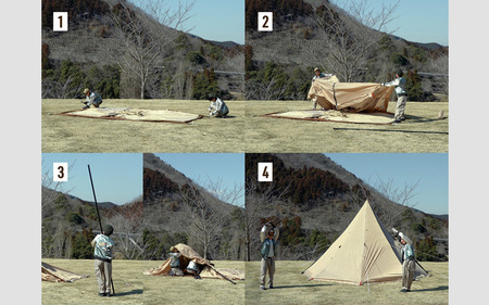 【DOD】ヤドカリテント（T6-662-GY）