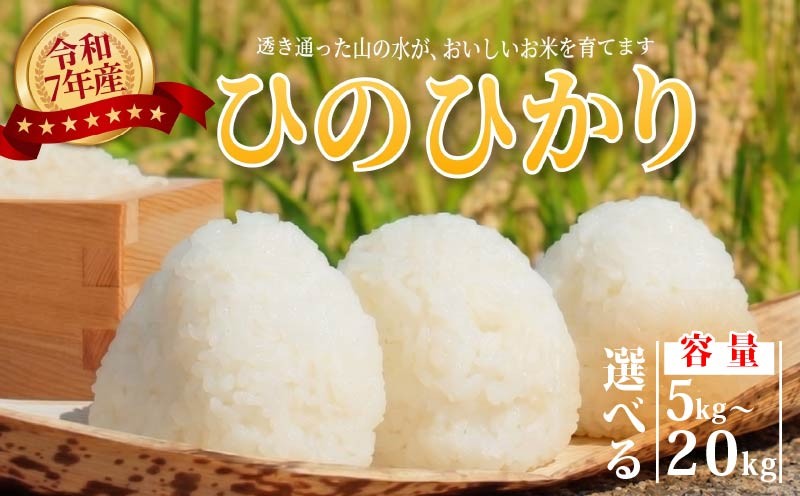 
                  【令和7年産】 特別栽培米 米 ヒノヒカリ 選べる 5～20kg 白米 玄米 数量限定 お米 単発 選べる 容量 米 5kg 10kg 20kg おこめ コメ 精米 国産 ひのひかり こめ ライス ご飯 ごはん 農家直送 精米 kome お弁当 おにぎり 白ご飯 2025年産 ゆうちゃんファーム 奈良県 奈良市
                