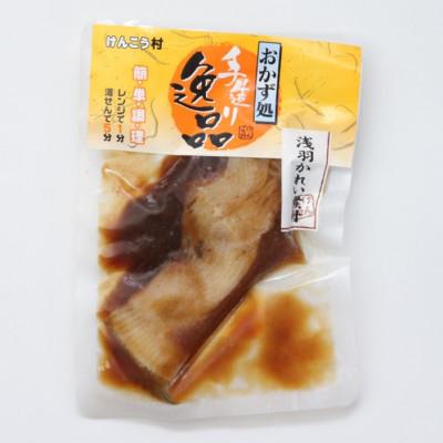 ふるさと納税 利府町 【毎月定期便】浅羽かれい煮付　業務用パック110g 5切れ全7回 |  | 01