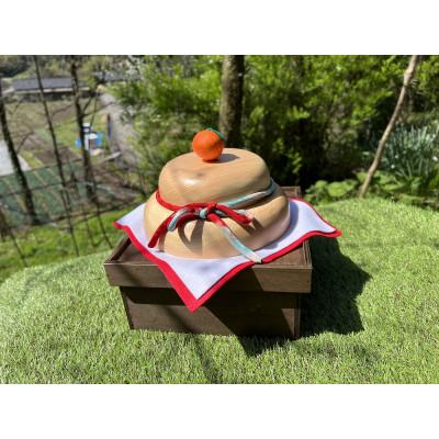 ふるさと納税 由布市 木の鏡餅(大)