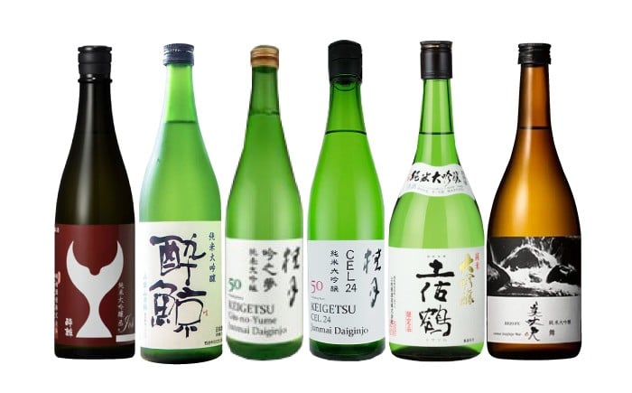 〈酔鯨 桂月 土佐鶴 久礼〉純米大吟醸6種飲み比べセット 720mL各1本 / 日本酒 セット 飲み比べ【近藤酒店】 [ATAB