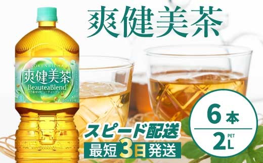 
                  爽健美茶 PET 2L×6本(1ケース) 最短3日で発送 お茶 飲料 ソフトドリンク カフェインゼロ ペットボトル 箱買い まとめ買い 備蓄 災害 014062
                
