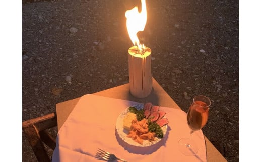 ゆらぎの金時トーチ｜ トーチ キャンプ