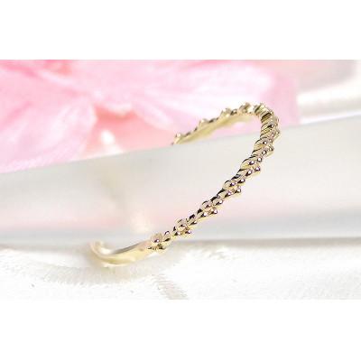 ふるさと納税 昭和町 【K10YG】フラワーデザイン リング　11号 |  | 01