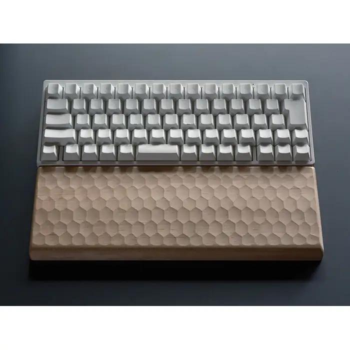 HHKB専用亀甲名栗メープル製パームレスト＆ルーフ 200g No.1026