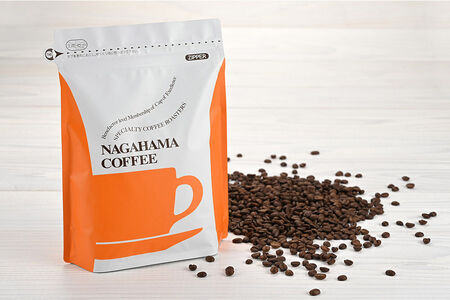 ナガハマコーヒー 飲み比べ！ブレンド セット 450g入り5種（粉／中挽き）