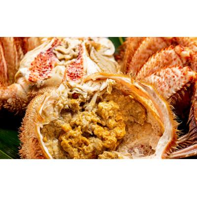 ふるさと納税 白老町 北海道産ボイル毛ガニ 約4kg(900g〜1100g前後×4尾)×1箱 冷凍発送 |  | 01