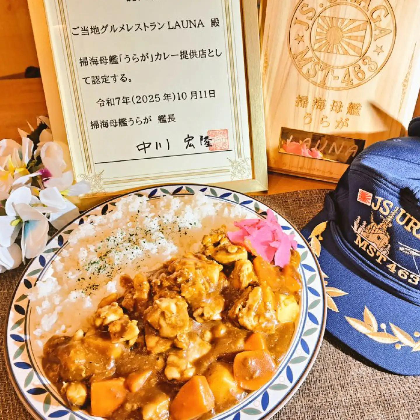 掃海母艦うらがカレー・海軍カレー 食事券 海軍カレー 食事券 カレー 横須賀 海軍カレー 食べ比べ お食事券 【株式会社 ヒラノ ご当地レストランLAUNA】 [AKAZ001]