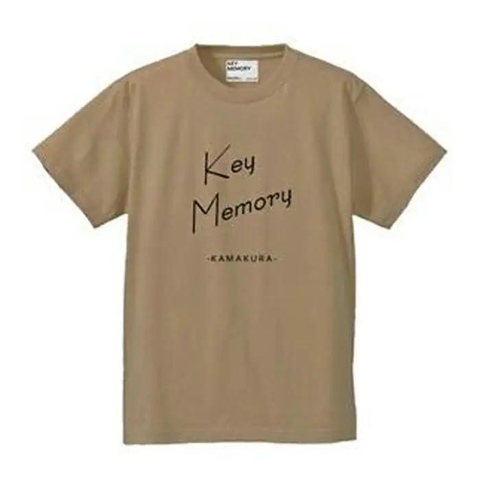【1サイズ】KEYMEMORY かまくらロゴＴシャツ　BEIGE