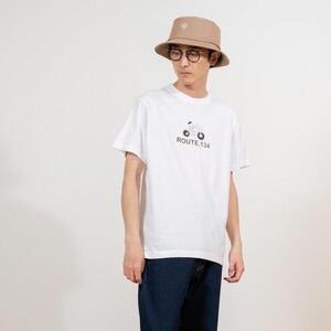 《2》【KEYMEMORY 鎌倉】ルート134イラストTシャツ WHITE