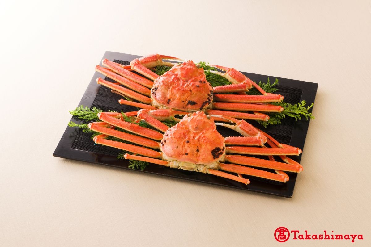 
                  【高島屋選定品】石川県産　加能ガニ（オス）ボイル姿７００ｇ×２
                