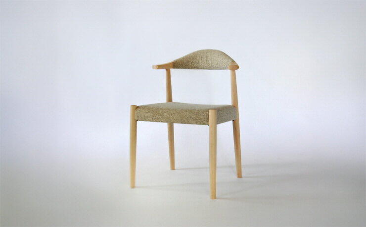 【ふるさと納税】旭川家具 木と暮らしの工房「amチェアー」