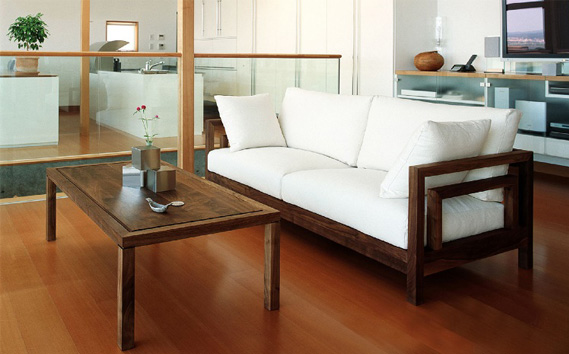 No.822-08 （レッドオーク）AUTHENTICITY SOFA C RD（レッド）