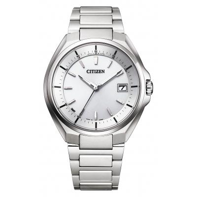 ふるさと納税 吉見町 CITIZEN 光発電 エコドライブ電波　メンズ 時計アテッサ CB3010-57A