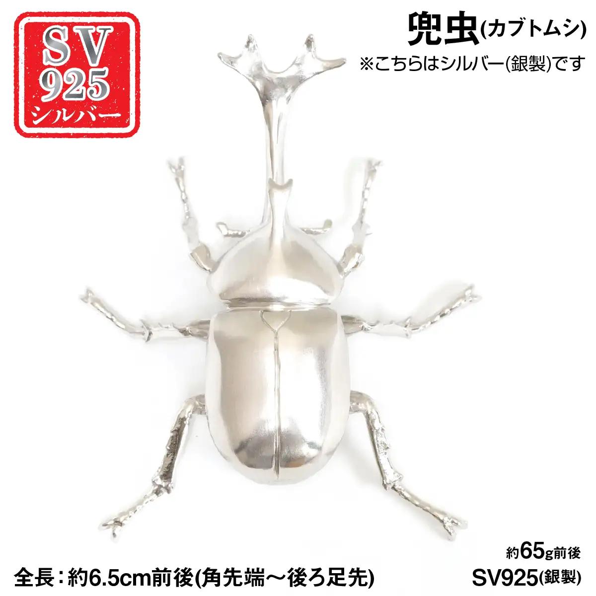 銀製(シルバー925) 兜虫(カブトムシ) ALPER110