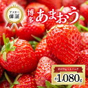 【ふるさと納税】 博多あまおう 約 270 g × 4P いちご イチゴ 苺 あまおう 博多 デザート 果物 くだもの フルーツ ジャム にも ケーキ にも 先行予約 数量限定 送料無料 福岡 赤村 3W12