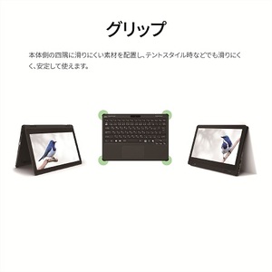 パソコン 富士通  LIFEBOOK WQ1/K1  Windows11 Intel Celeron N4500 メモリ8GB 約128GB フラッシュメモリ Office有り