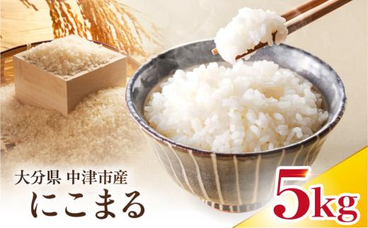 【寄附使途限定】【数量限定】大分県中津市産 やまくに誉 にこまる 5kg × 1袋 | お米 米 おこめ 白米 精米 うるち米 単一米 ご飯 産地直送 ブランド米 国産米 九州 大分県 中津市