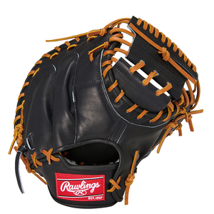 ローリングス (Rawlings) 硬式 キャッチャー ミット 大きめ 日本製 野球：ブラック