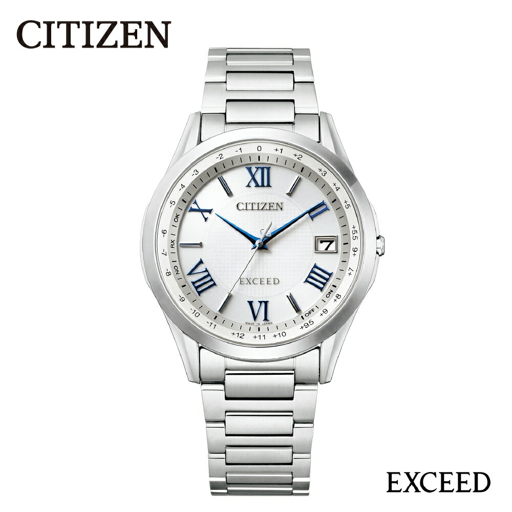 【ふるさと納税】【CITIZEN】EXD CB1110-61A / エクシード EXCEED シチズン 腕時計 5気圧 防水 光発電 エコ・ドライブ スーパーチタニウム 三ツ折れプッシュタイプ サファイアガラス メーカー保証 メンズ 新潟県 妙高市
