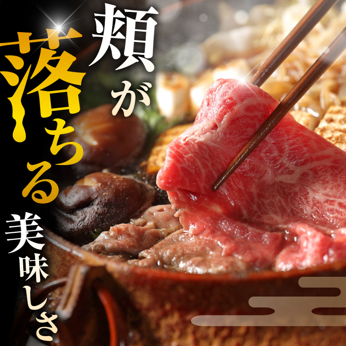 艶さし！佐賀牛 しゃぶしゃぶ・すき焼き用 （肩ロース・肩バラ・モモのいずれか1部位） 500g 吉野ヶ里町 [FDB015]