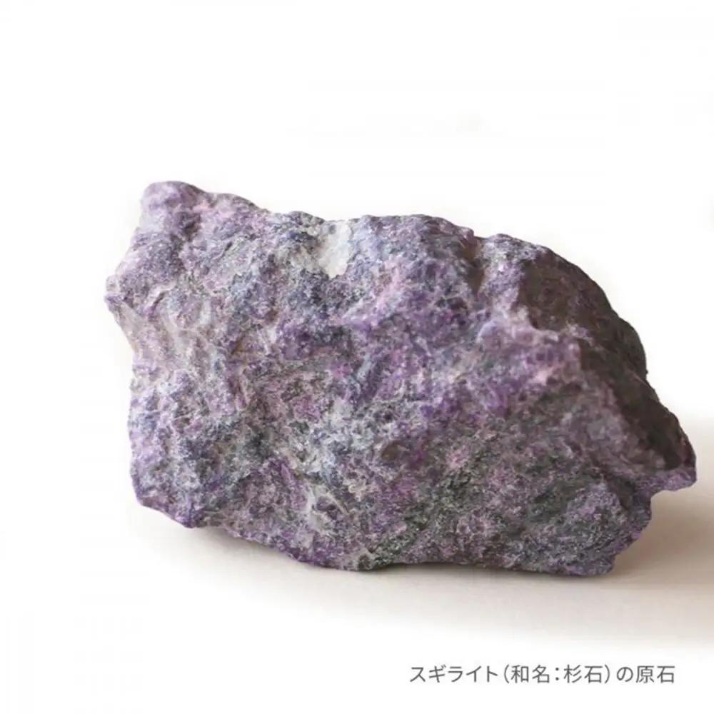 はなもっこ 掛時計 古代紫　ブラック