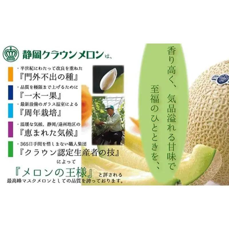 メロン 6ヶ月 定期便 クラウン 山等級 1玉入 メロン