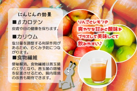 無添加　高糖度ミニトマトジュースとにんじんミックスジュースセット　