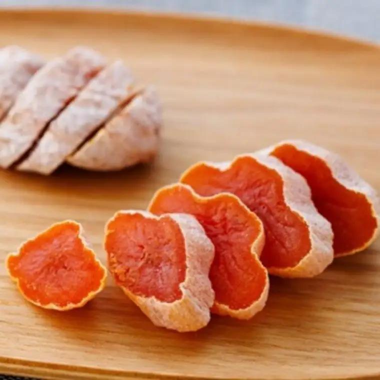 TK22 冷凍カット市田柿 Mサイズ 約400g（約200g×2） // 長野県 南信州 干し柿 高級ドライフルーツ 高糖度 冷凍フルーツ