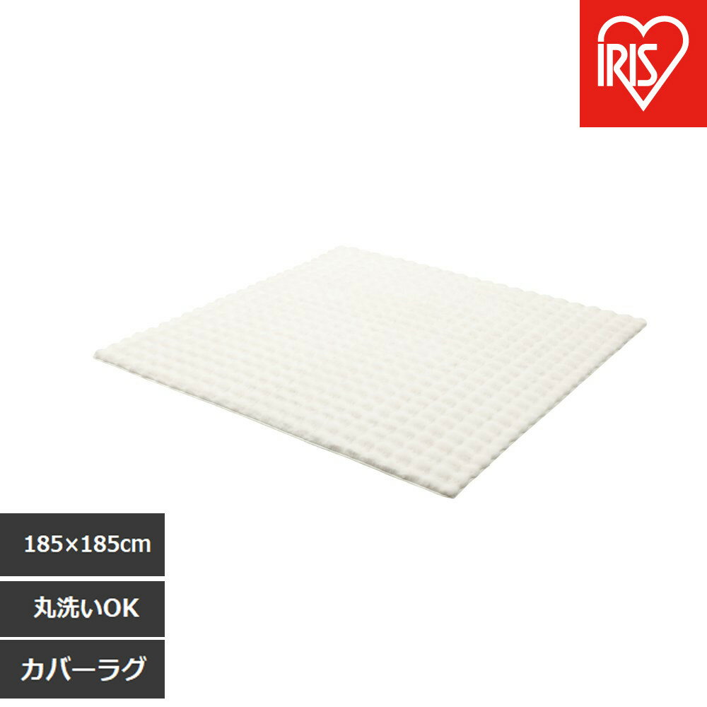 【ふるさと納税】はがして洗える Hagash カバーラビットファー調　HAGCR-1818　ホワイト