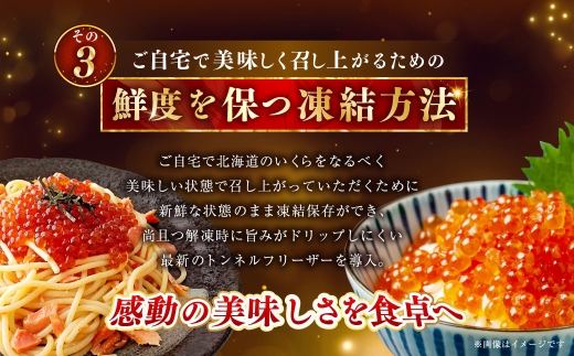 いくら 80g × 1個 魚卵 醤油漬け 海産物 冷凍 魚介類 ご飯のお供 海鮮 海鮮丼 国産 北海道産 いくら醤油漬 【 2026年8月発送 】