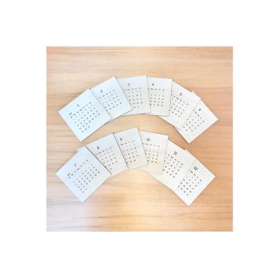 ふるさと納税 宝達志水町 ウッドカレンダー 木製ケース付き [MDF 石川県 宝達志水町 38600183] |  | 01