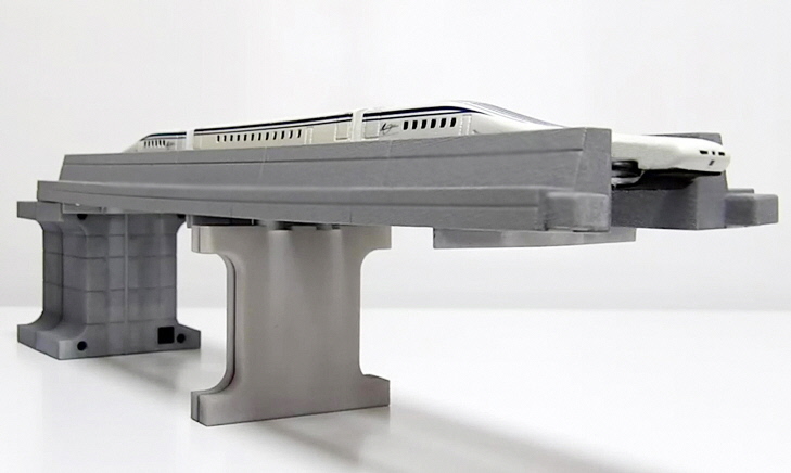 【JR東海監修済】Nゲージリニア　超電導リニアL０系 リニア 中央新幹線 Nゲージ ミニチュア 高速 磁気 浮上 鉄道 コントローラ 周回 H060-024